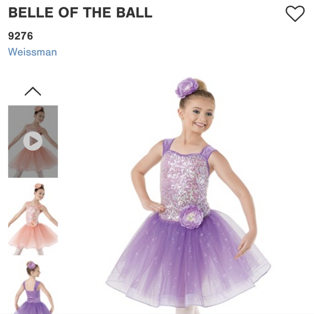Weissman Medium Child BELLE OF THE BALL 9276